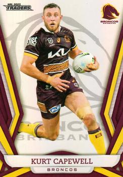 2023 NRL Traders Titanium - Pearl Special #PS002 Kurt Capewell Front